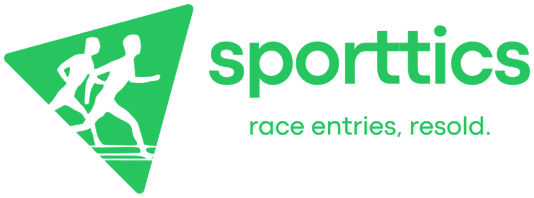 Sporttics — race entries, resold.